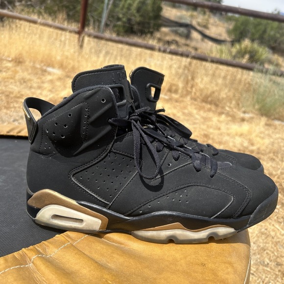 Jordan Other - Air Jordan Retro 6 DMP 2020 Black/Gold Size 10